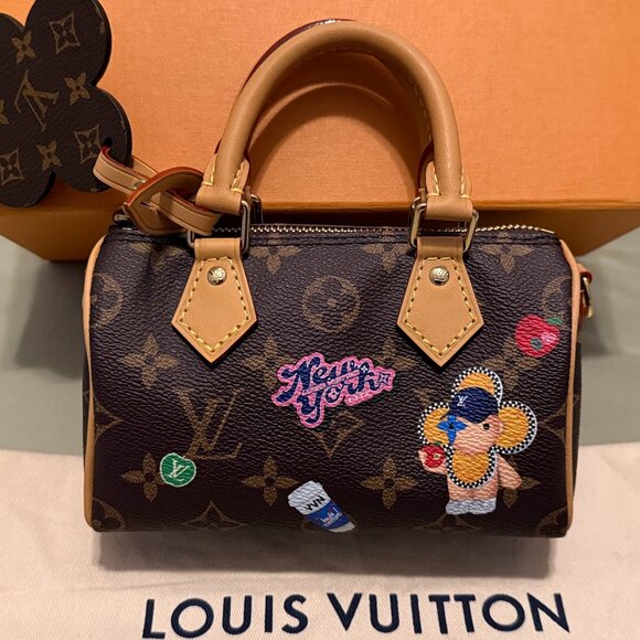 New LOUIS VUITTON 57th Street NYC Nano Speedy Exclusive Limited Edition Bag - Picture 3 of 16